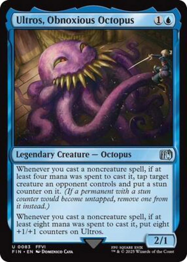 Ultros, Obnoxious Octopus [FINAL FANTASY] | Dumpster Cat Games