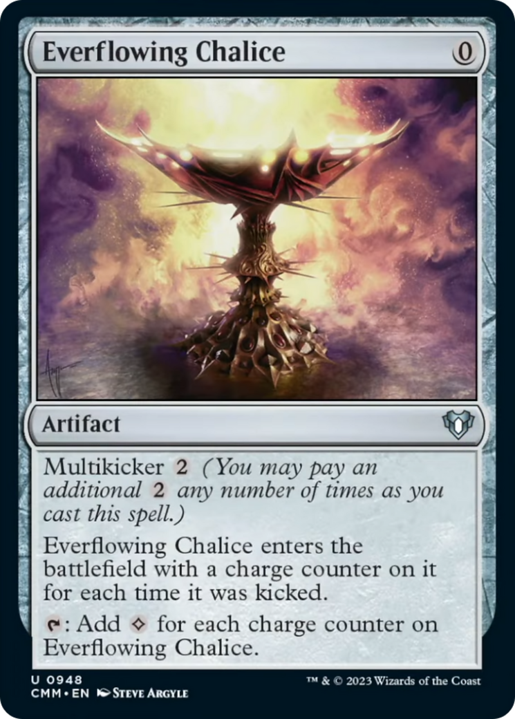 Everflowing Chalice [Commander Masters] | Dumpster Cat Games