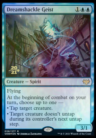 Dreamshackle Geist [Innistrad: Crimson Vow Prerelease Promos] | Dumpster Cat Games