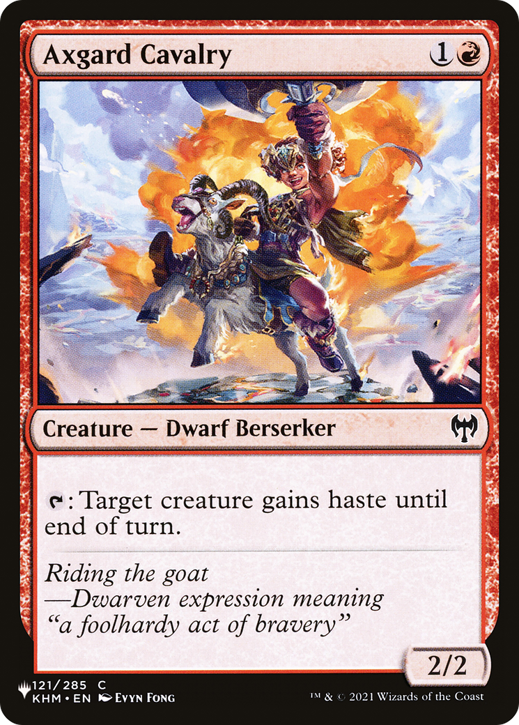 Axgard Cavalry [The List] | Dumpster Cat Games