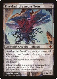 Emrakul, the Aeons Torn (Rise of the Eldrazi) [Oversize Cards] | Dumpster Cat Games