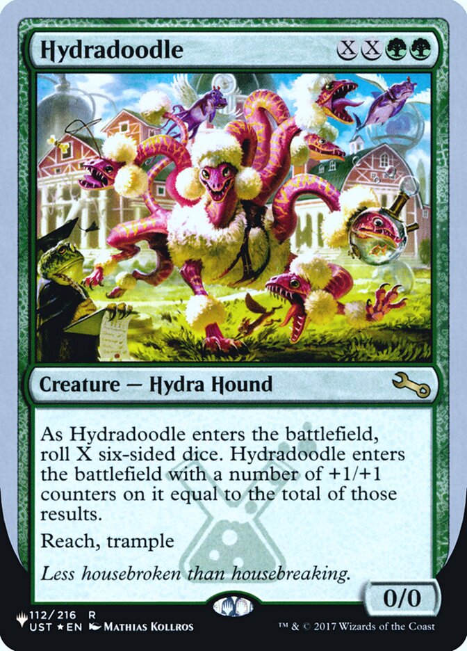Hydradoodle (Unfinity Foil Edition) [The List] | Dumpster Cat Games