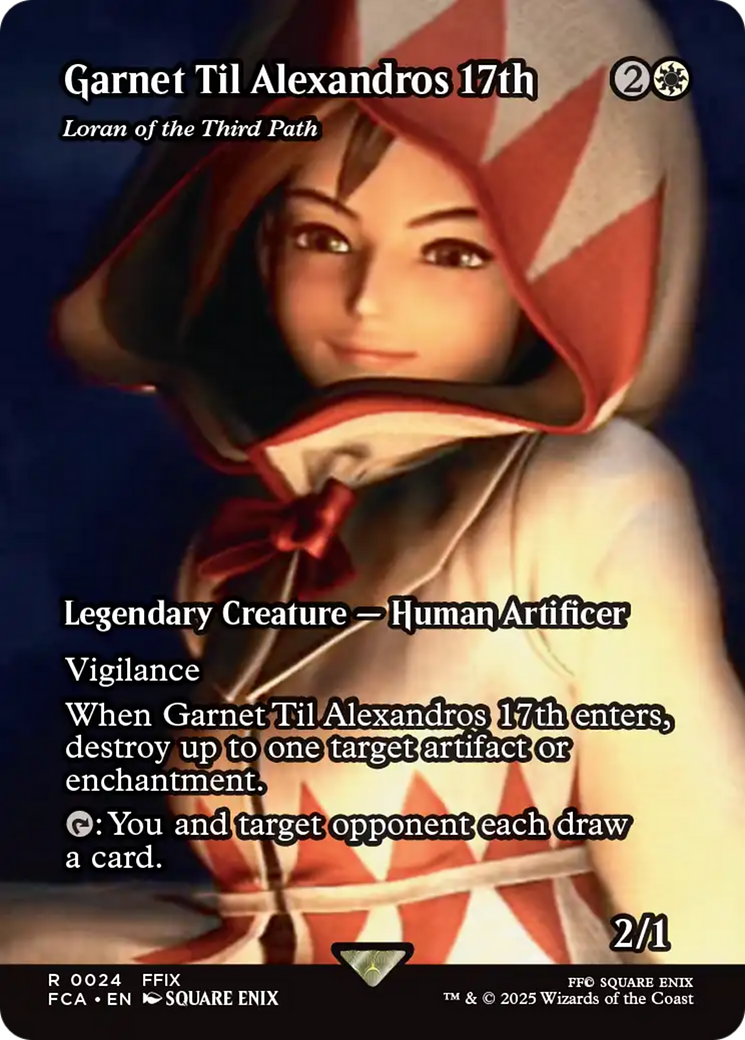 Garnet Til Alexandros 17th - Loran of the Third Path (Showcase) [FINAL FANTASY : Through the Ages] | Dumpster Cat Games