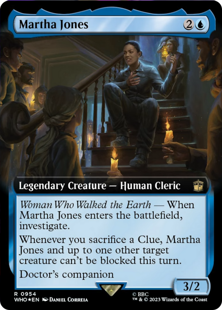 Martha Jones (Extended Art) (Surge Foil) [Doctor Who] | Dumpster Cat Games