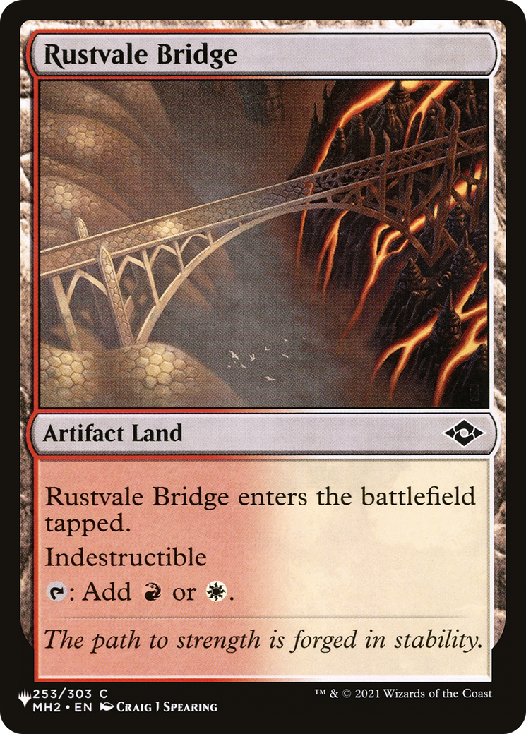 Rustvale Bridge [The List] | Dumpster Cat Games