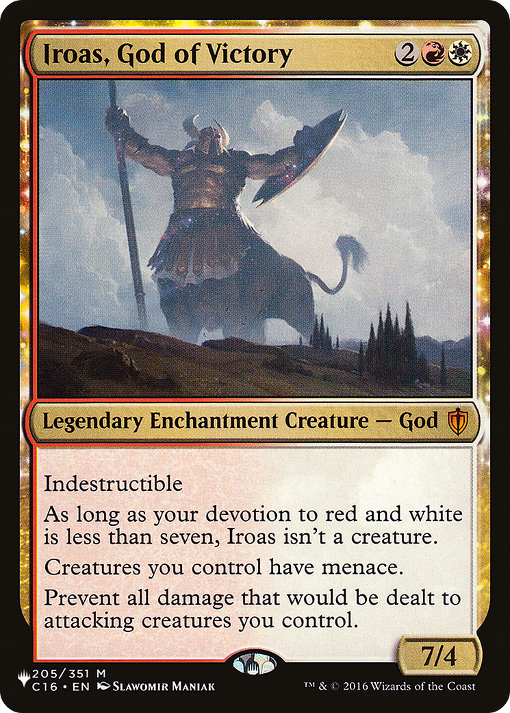 Iroas, God of Victory [The List] | Dumpster Cat Games