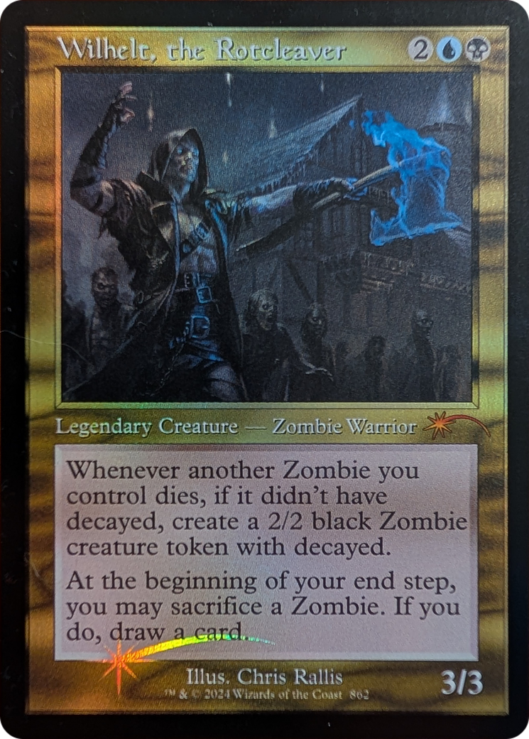 Wilhelt, the Rotcleaver (Retro Frame) [Secret Lair Drop Series] | Dumpster Cat Games