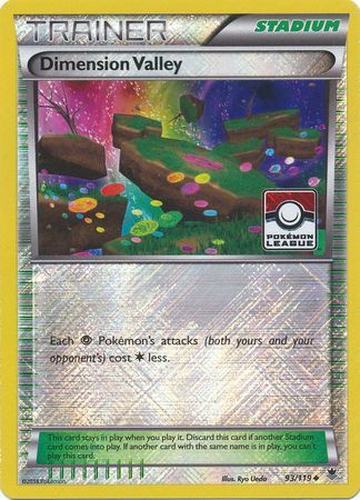Dimension Valley (93/119) (League Promo) [XY: Phantom Forces] | Dumpster Cat Games