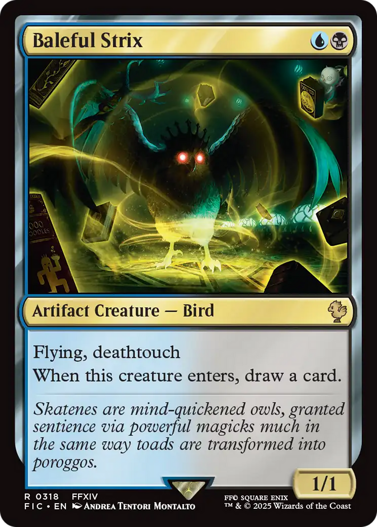 Baleful Strix [FINAL FANTASY Commander] | Dumpster Cat Games