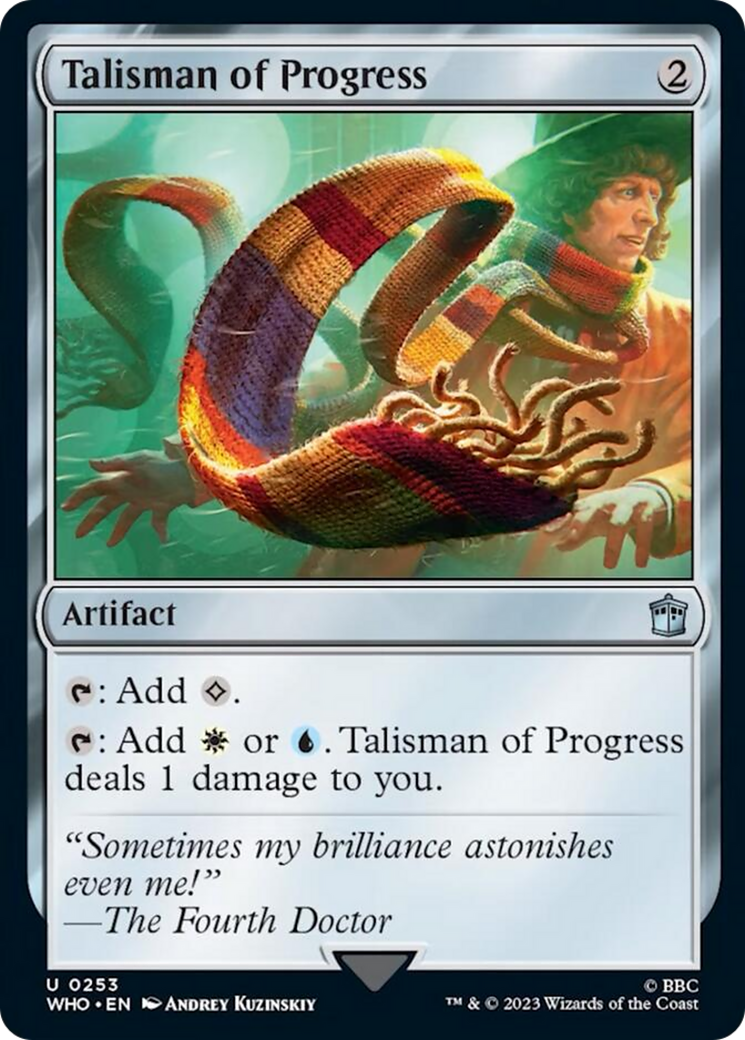 Talisman of Progress [Doctor Who] | Dumpster Cat Games