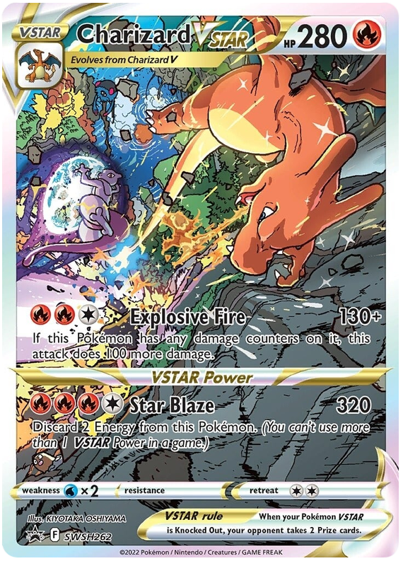 Charizard VSTAR (SWSH262) [Sword & Shield: Black Star Promos] | Dumpster Cat Games