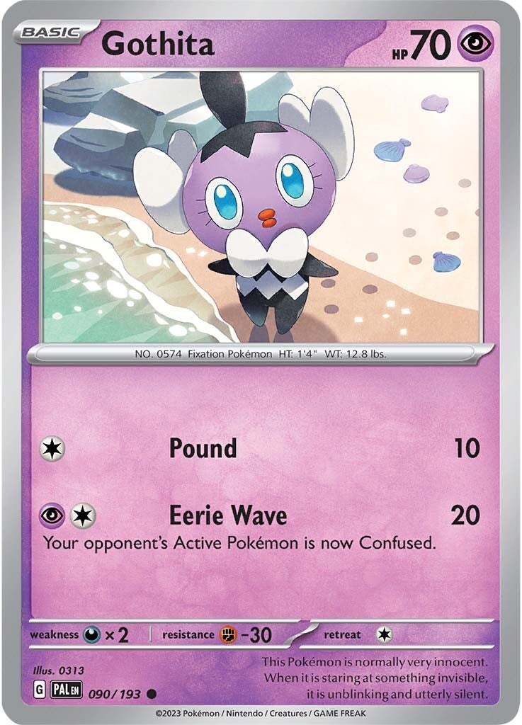 Gothita (090/193) [Scarlet & Violet: Paldea Evolved] | Dumpster Cat Games