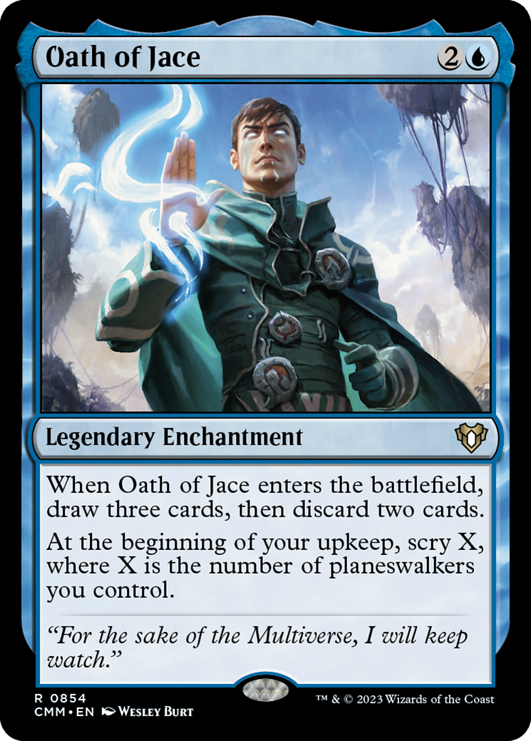 Oath of Jace [Commander Masters] | Dumpster Cat Games