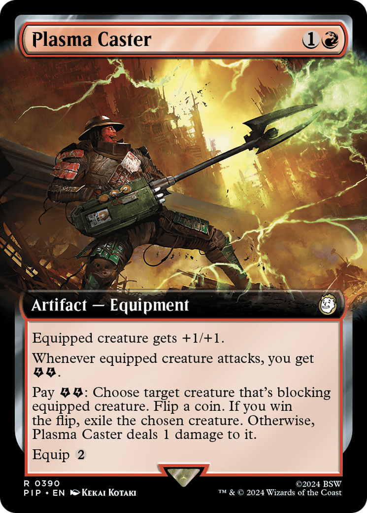 Plasma Caster (Extended Art) [Fallout] | Dumpster Cat Games