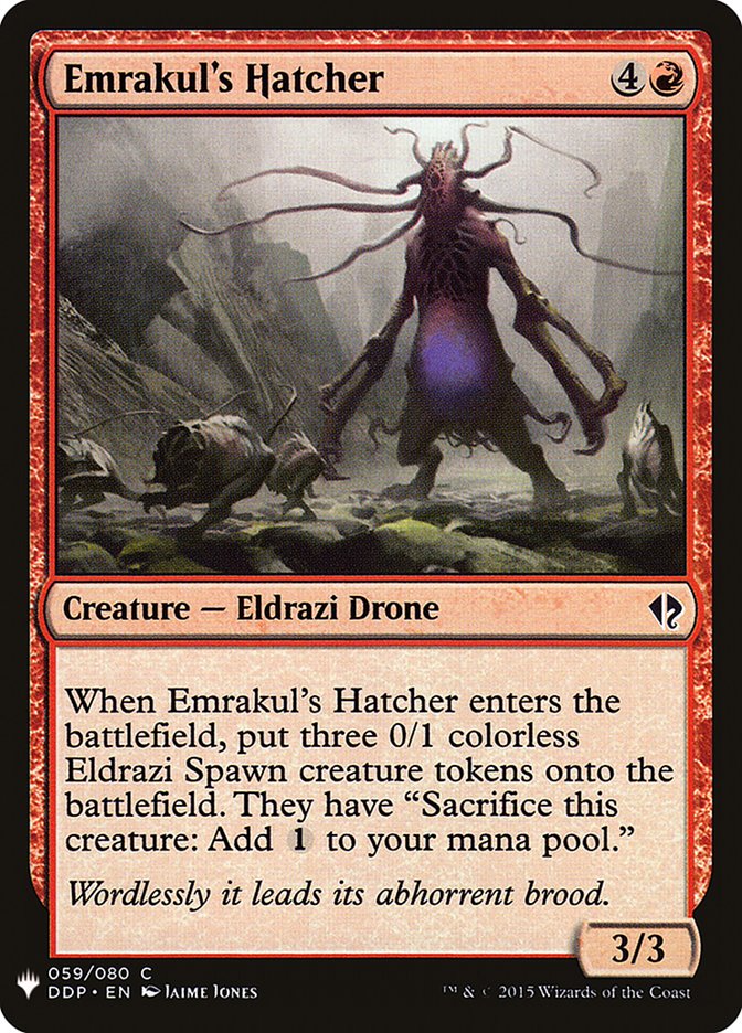 Emrakul's Hatcher [Mystery Booster] | Dumpster Cat Games