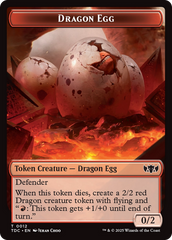 Dragon Egg // Dragon (0013) Double-Sided Token [Tarkir: Dragonstorm Commander Tokens] | Dumpster Cat Games