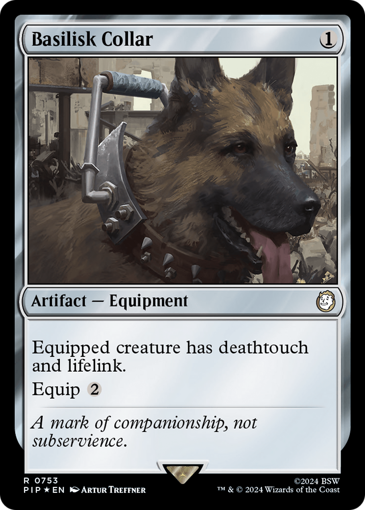 Basilisk Collar (Surge Foil) [Fallout] | Dumpster Cat Games