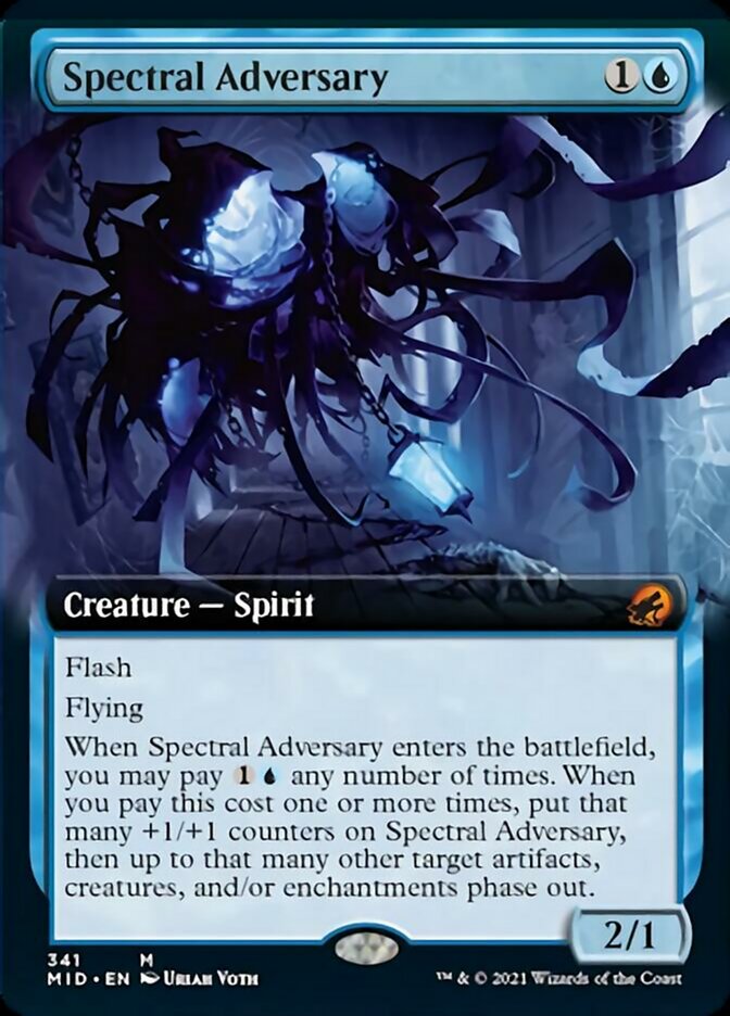 Spectral Adversary (Extended Art) [Innistrad: Midnight Hunt] | Dumpster Cat Games