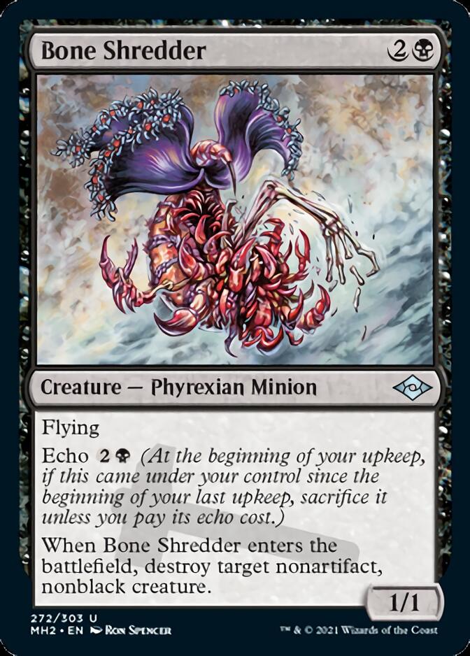 Bone Shredder (Foil Etched) [Modern Horizons 2] | Dumpster Cat Games