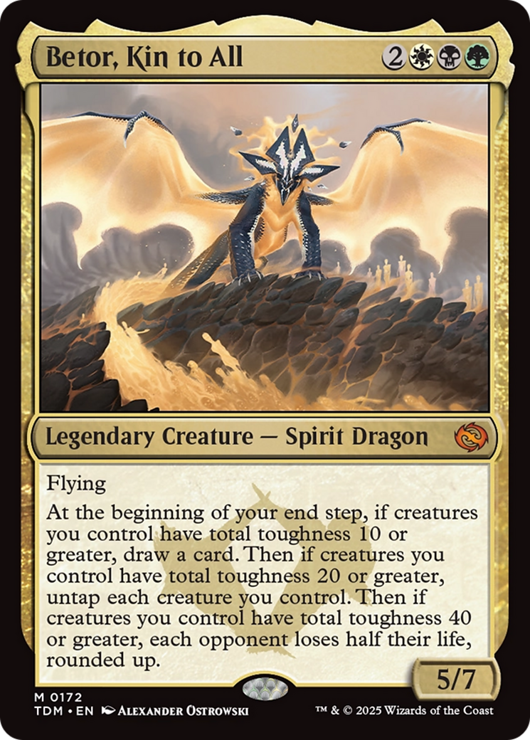 Betor, Kin to All [Tarkir: Dragonstorm] | Dumpster Cat Games
