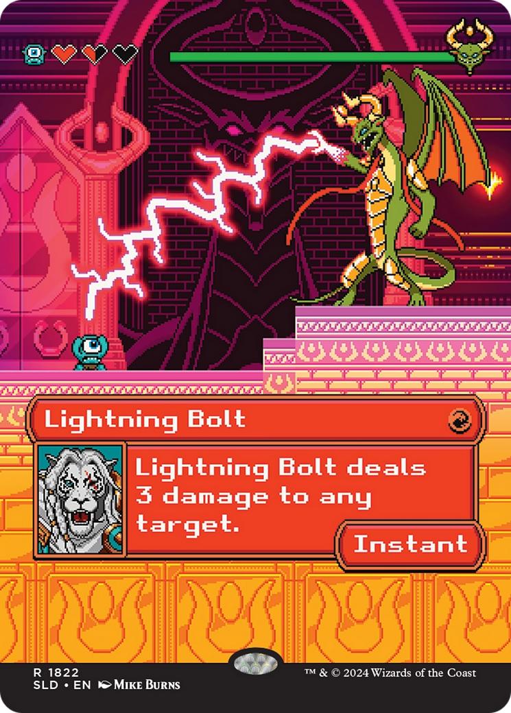 Lightning Bolt (1822) [Secret Lair Drop Series] | Dumpster Cat Games