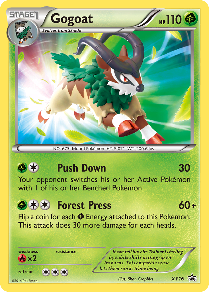 Gogoat (XY16) [XY: Black Star Promos] | Dumpster Cat Games