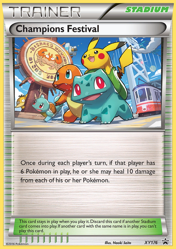 Champions Festival (XY176) [XY: Black Star Promos] | Dumpster Cat Games