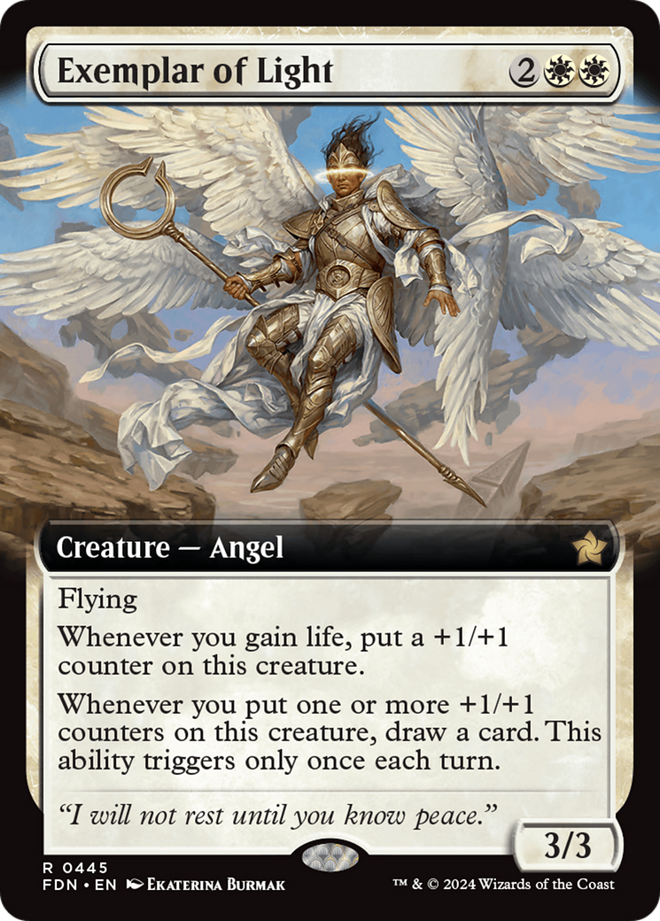 Exemplar of Light (Extended Art) [Foundations] | Dumpster Cat Games