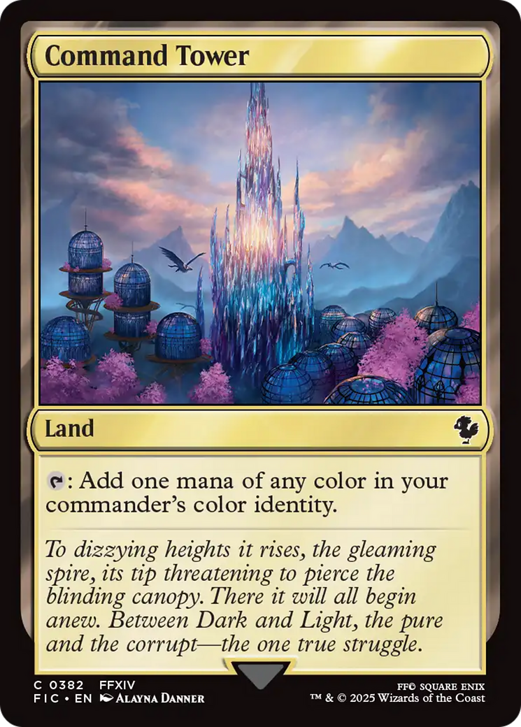 Command Tower (0382) [FINAL FANTASY Commander] | Dumpster Cat Games