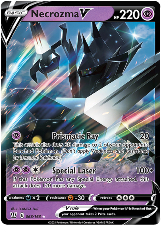 Necrozma V (063/163) [Sword & Shield: Battle Styles] | Dumpster Cat Games