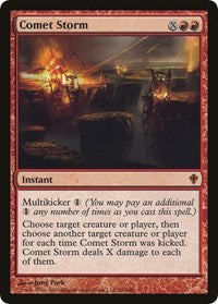 Comet Storm (Oversized) [Oversize Cards] | Dumpster Cat Games