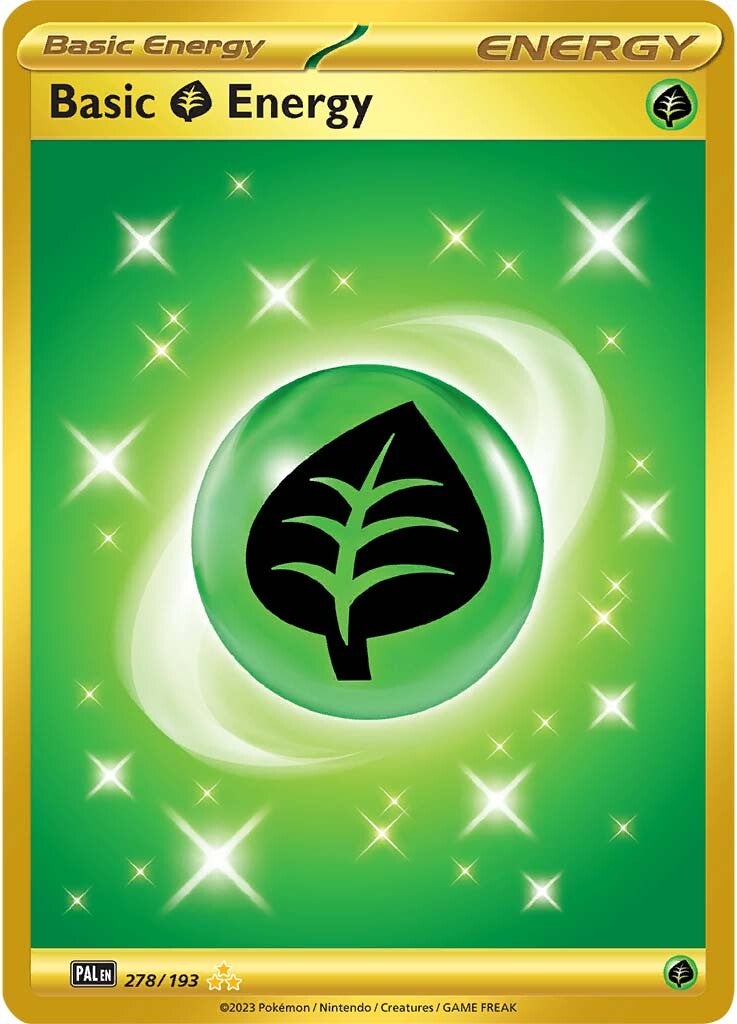 Basic Grass Energy (278/193) [Scarlet & Violet: Paldea Evolved] | Dumpster Cat Games