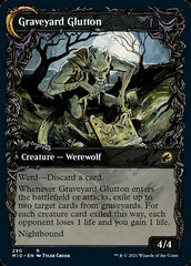 Graveyard Trespasser // Graveyard Glutton (Showcase Equinox) [Innistrad: Midnight Hunt] | Dumpster Cat Games