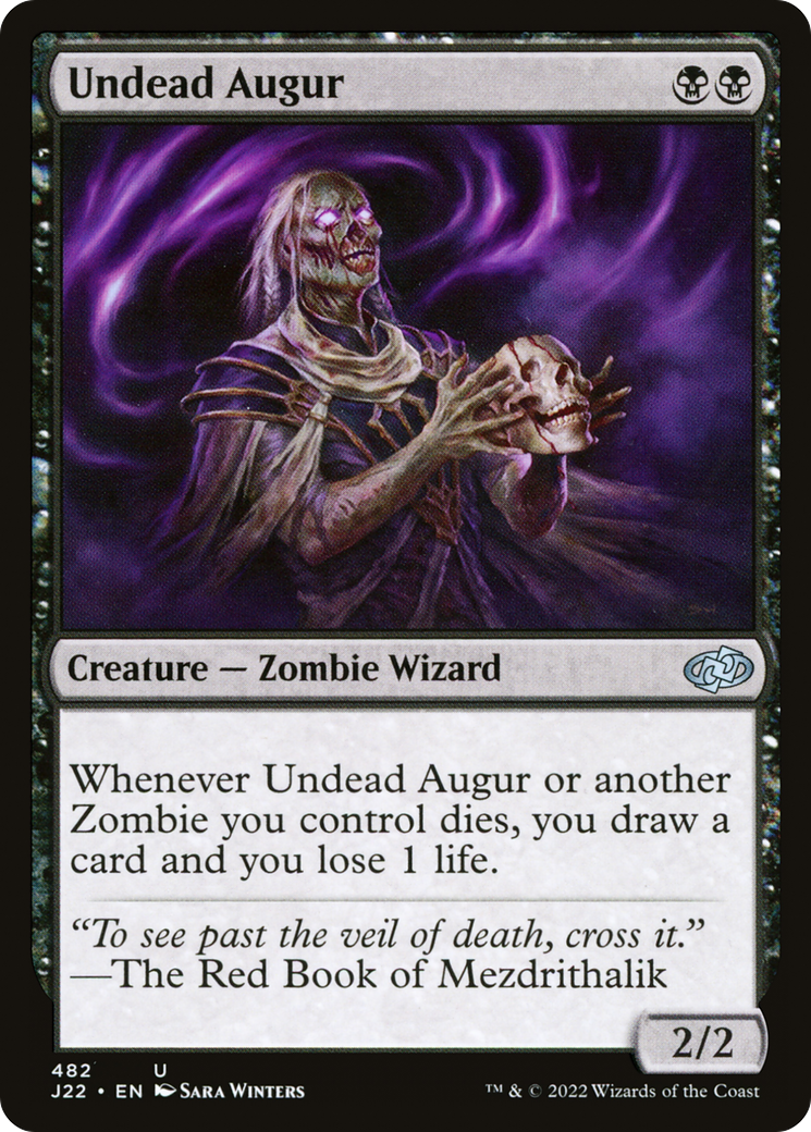 Undead Augur [Jumpstart 2022] | Dumpster Cat Games
