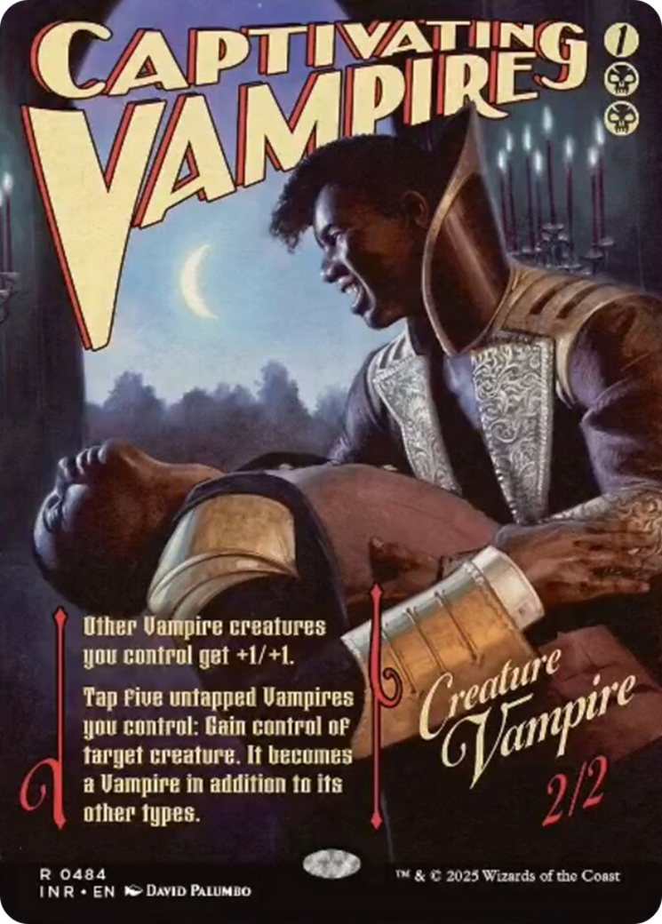 Captivating Vampire (Showcase) [Innistrad Remastered] | Dumpster Cat Games