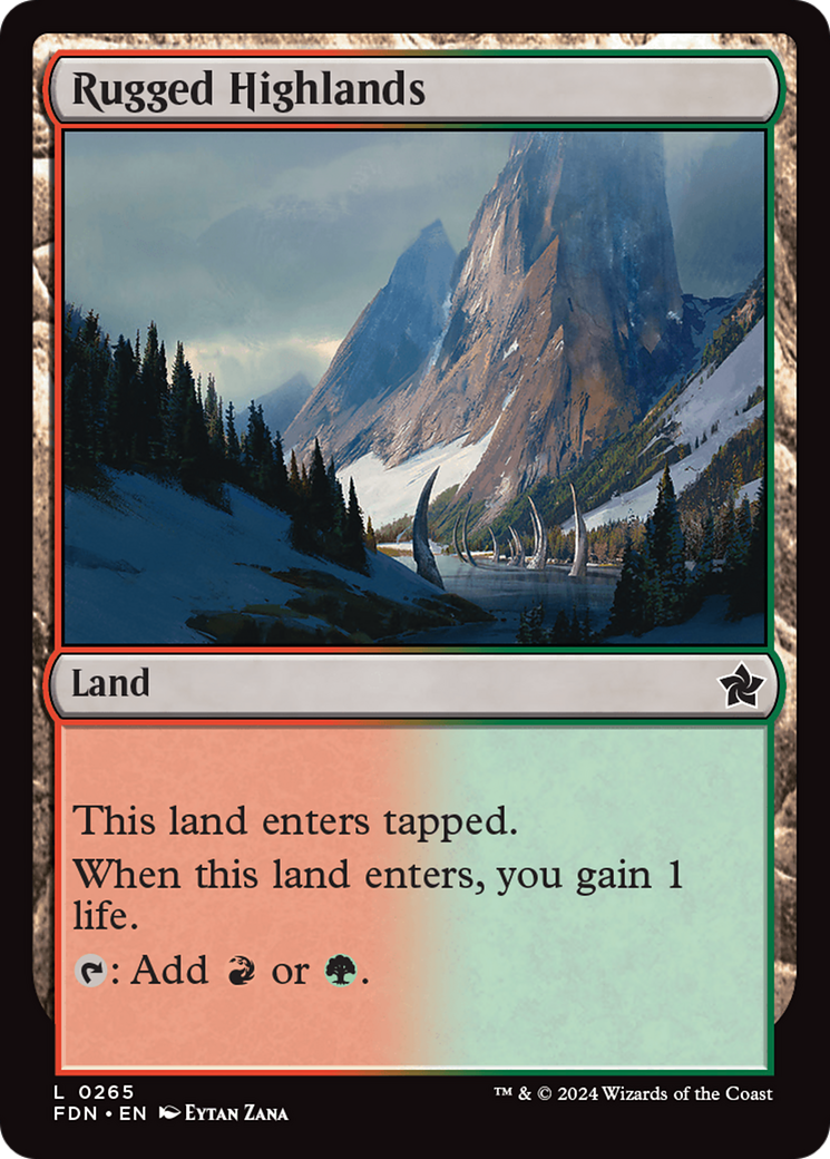 Rugged Highlands [Foundations] | Dumpster Cat Games