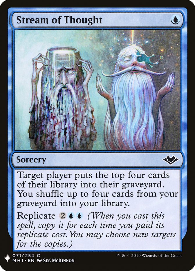 Stream of Thought [Mystery Booster] | Dumpster Cat Games