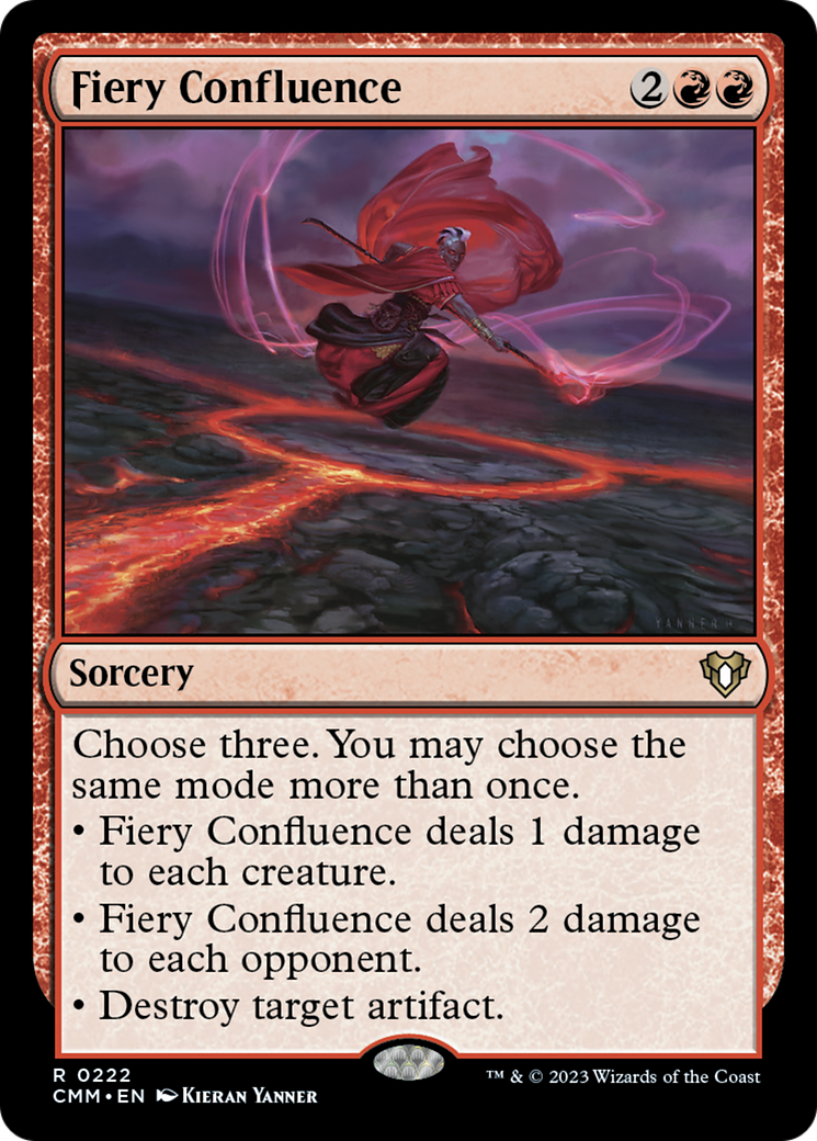 Fiery Confluence [Commander Masters] | Dumpster Cat Games