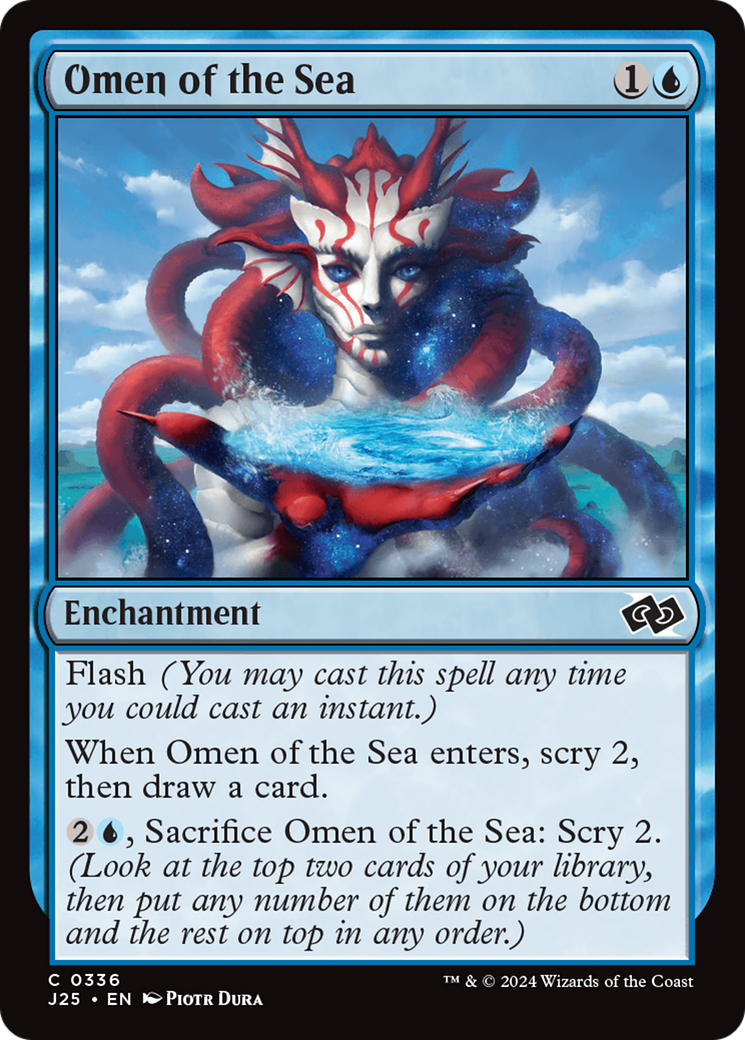 Omen of the Sea [Foundations Jumpstart] | Dumpster Cat Games