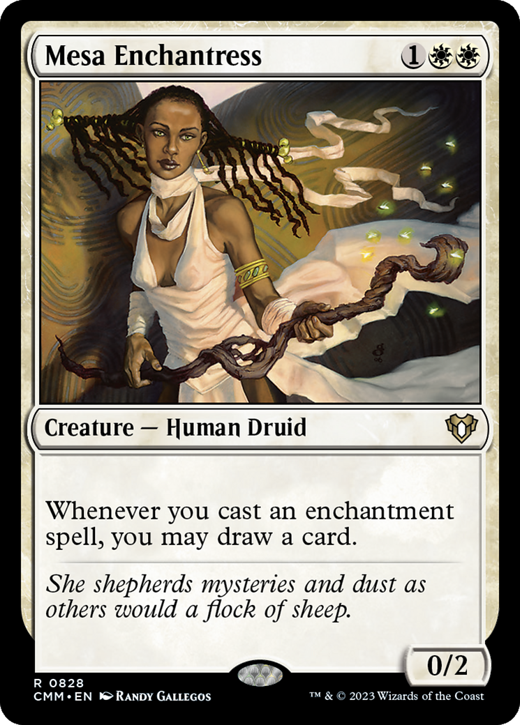 Mesa Enchantress [Commander Masters] | Dumpster Cat Games