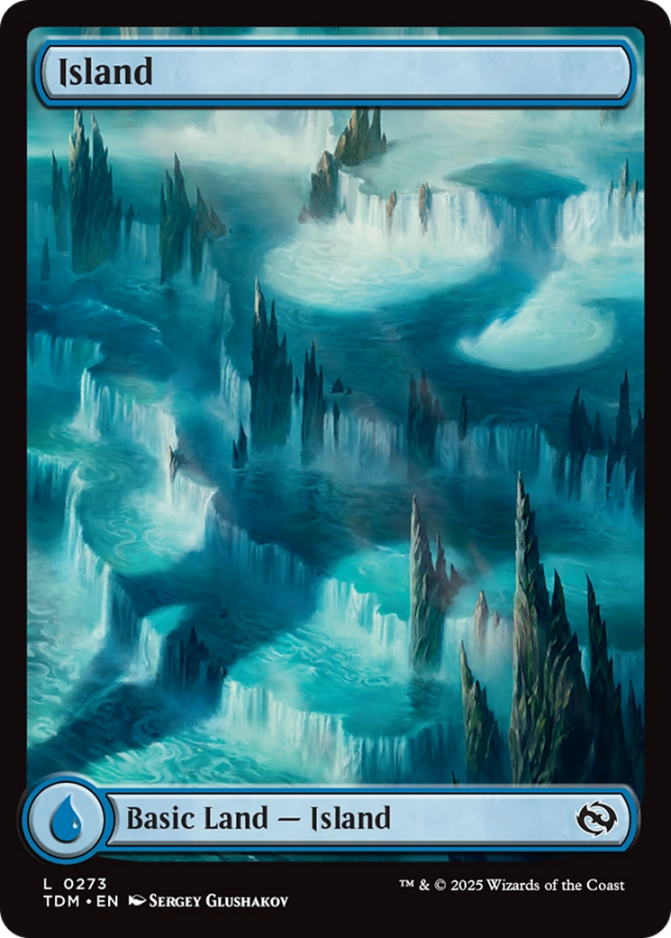 Island (0273) [Tarkir: Dragonstorm] | Dumpster Cat Games