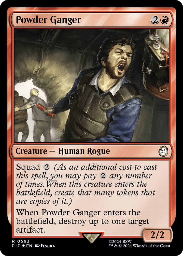 Powder Ganger (Surge Foil) [Fallout] | Dumpster Cat Games
