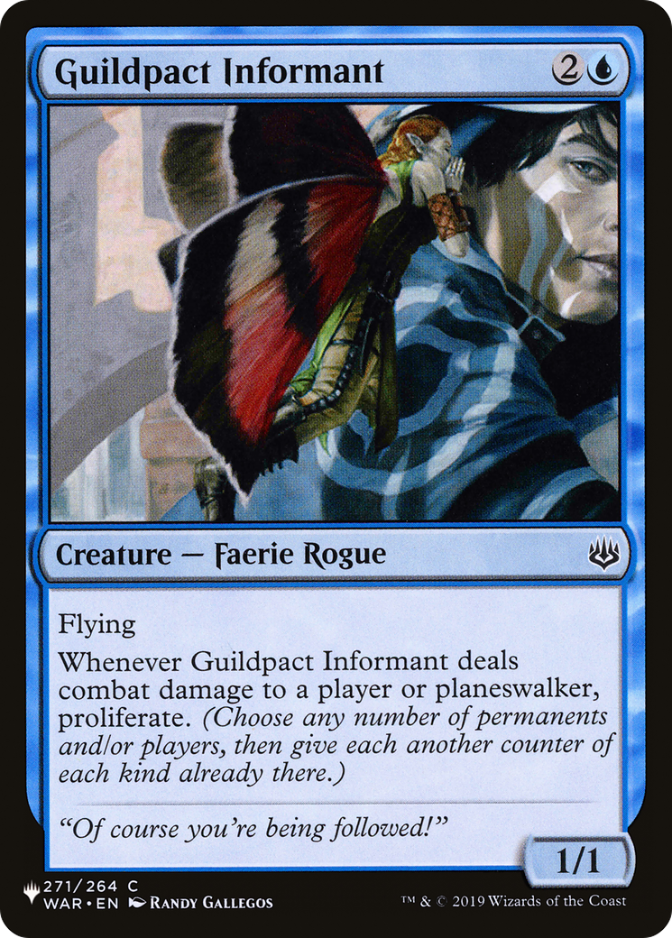 Guildpact Informant [The List] | Dumpster Cat Games