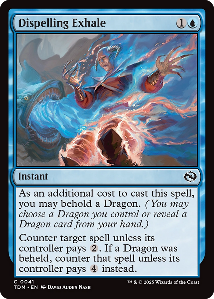 Dispelling Exhale [Tarkir: Dragonstorm] | Dumpster Cat Games