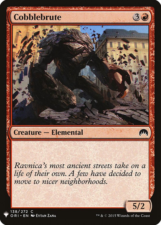 Cobblebrute [Mystery Booster] | Dumpster Cat Games