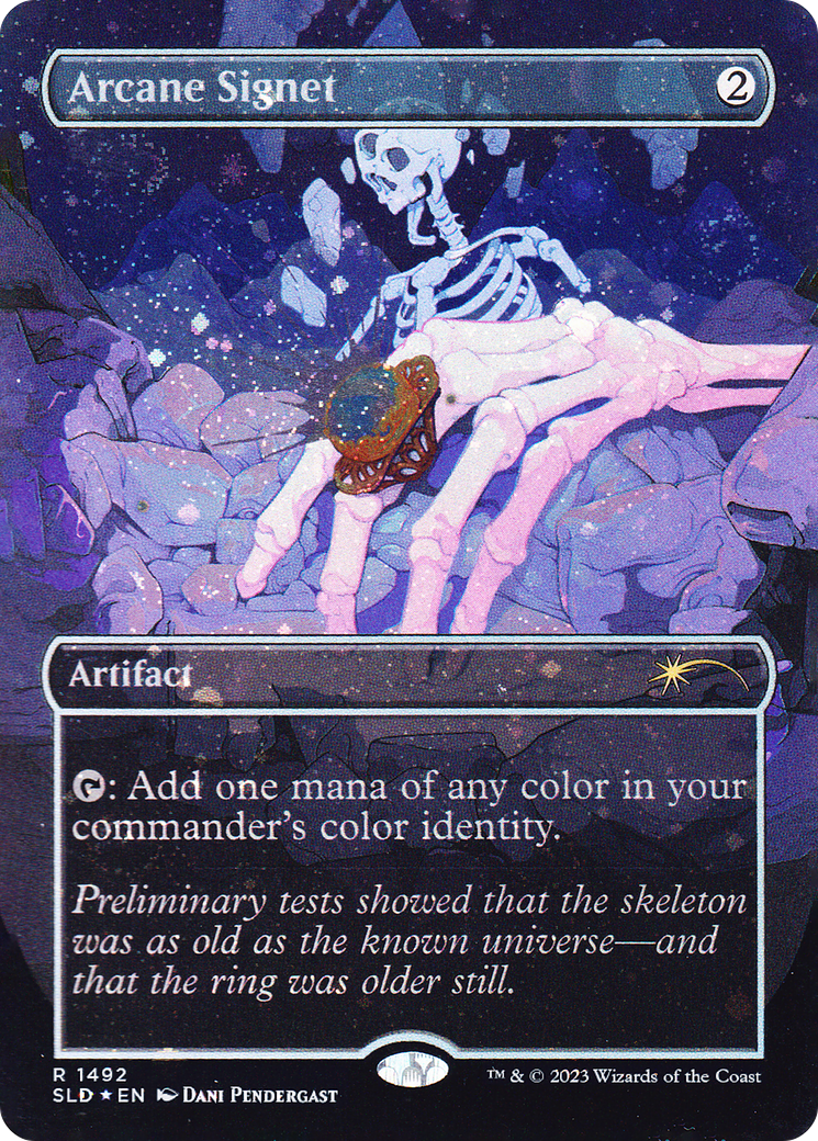 Arcane Signet (1492) (Galaxy Foil) [Secret Lair Drop Series] | Dumpster Cat Games
