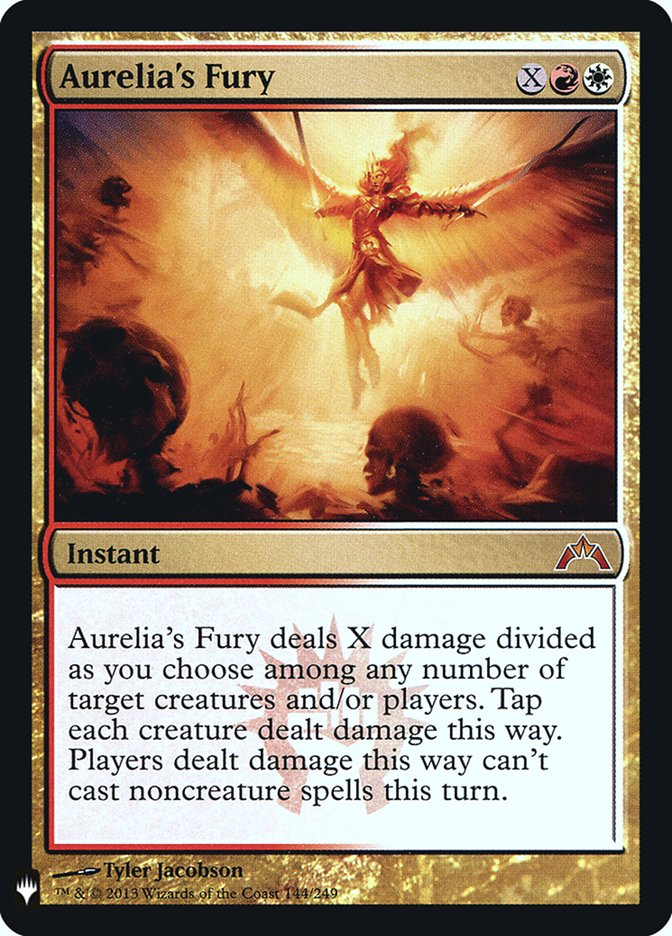 Aurelia's Fury [Mystery Booster] | Dumpster Cat Games
