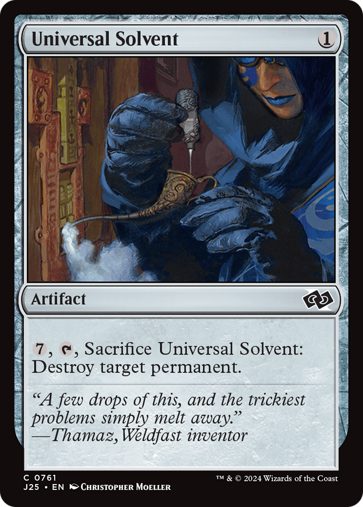 Universal Solvent [Foundations Jumpstart] | Dumpster Cat Games
