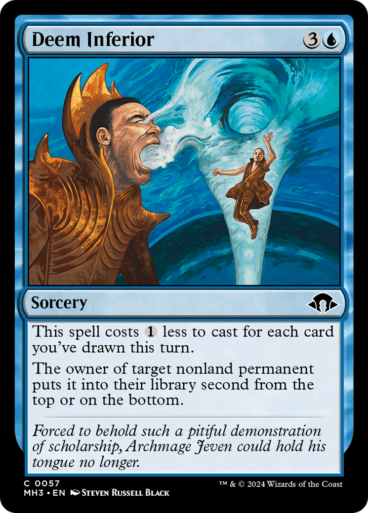 Deem Inferior [Modern Horizons 3] | Dumpster Cat Games