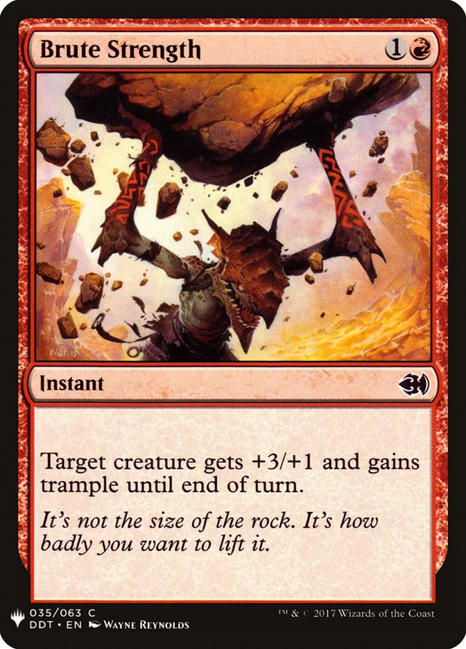 Brute Strength [Mystery Booster] | Dumpster Cat Games
